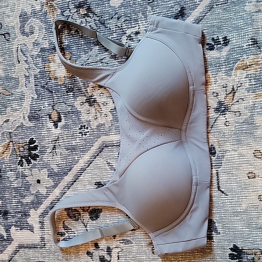 Lululemon Run Times Sports Bra Blue Linen